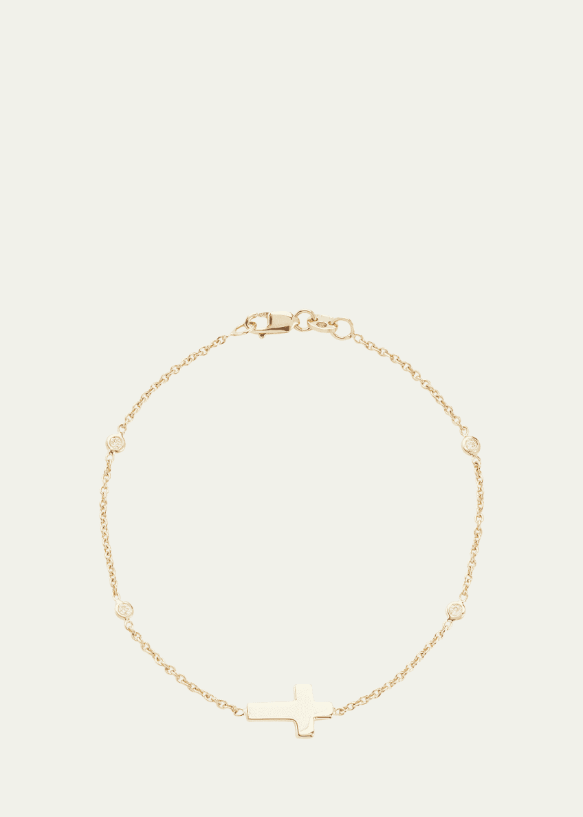 Roberto coin cross bracelet sale