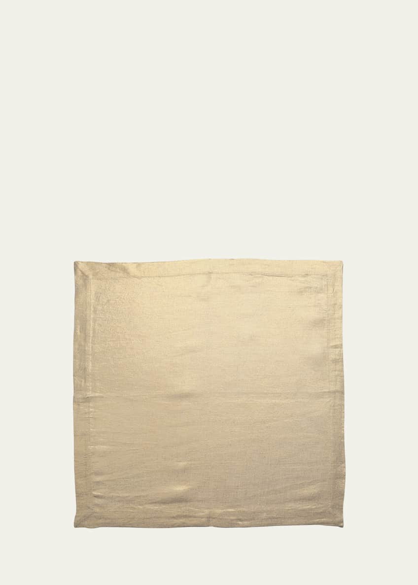 Kim Seybert Metallic Linen Napkin