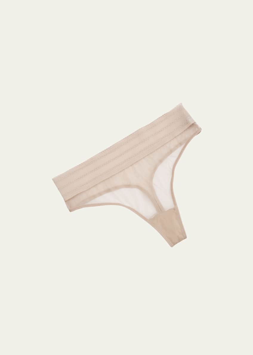 Else Bare Mesh Thong Image 1 of 3