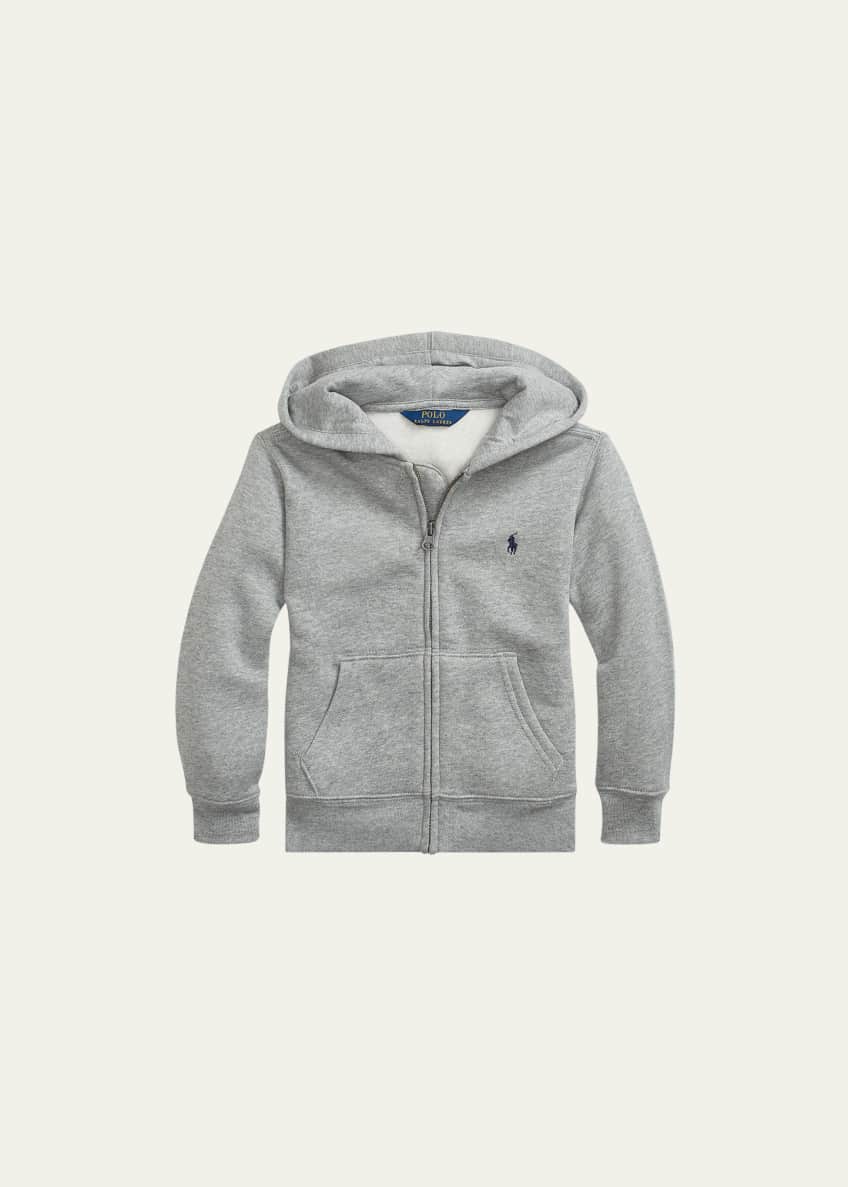 Ralph lauren cotton blend fleece hoodie discount
