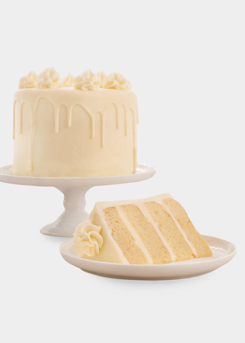 We Take The Cake Golden Butter Vanilla 4Layer Cake, Serves 810