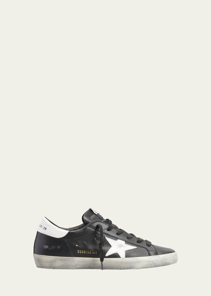 Golden Goose Superstar Bicolor Leather Low-Top Sneakers - Bergdorf Goodman