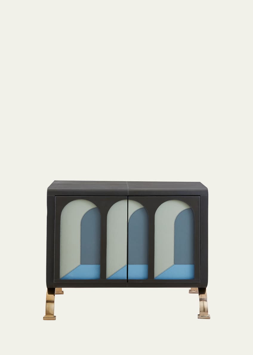 Jonathan Adler Arcade Leather Clad Bergdorf Goodman