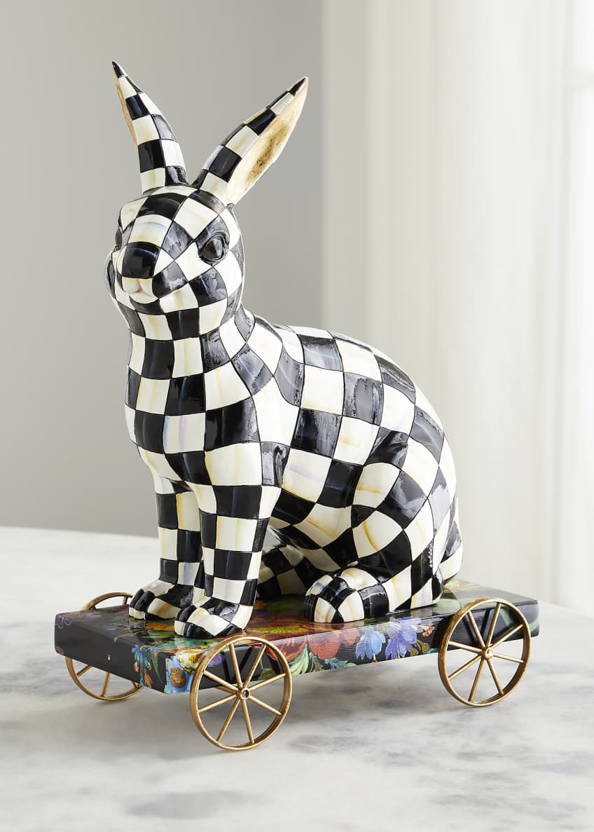 MacKenzieChilds Courtly Check Easter Bunny On Parade Bergdorf Goodman