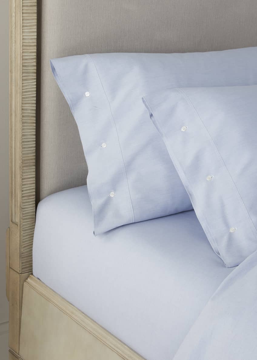 Ralph Lauren Home Workshirt Chambray King Pillowcase Bergdorf Goodman