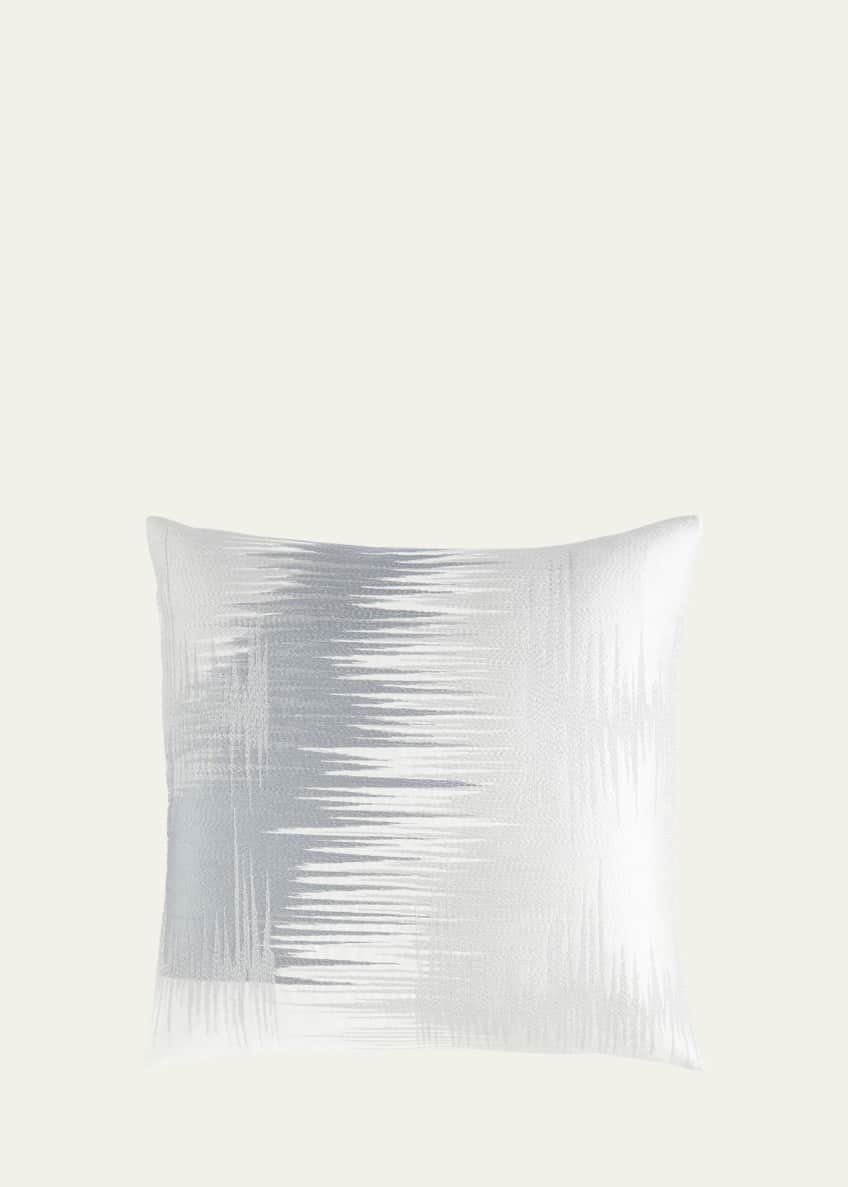 Callisto Home Modern Embroidered Decorative Pillow 22" Bergdorf Goodman