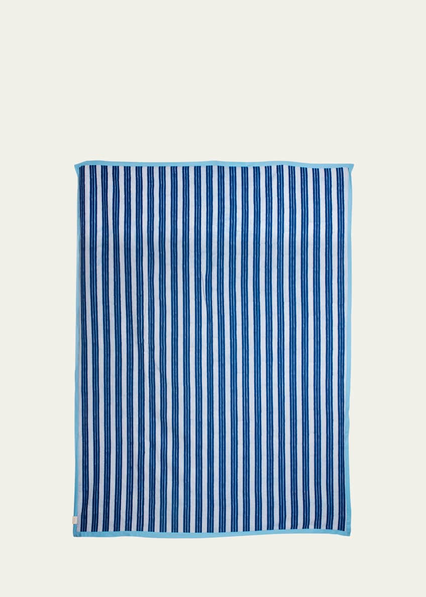 John Robshaw Suzani Cotton & Linen Blanket Bergdorf Goodman