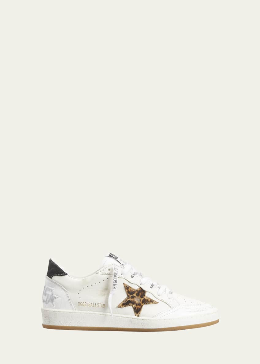 Golden goose ball star 2025 leopard