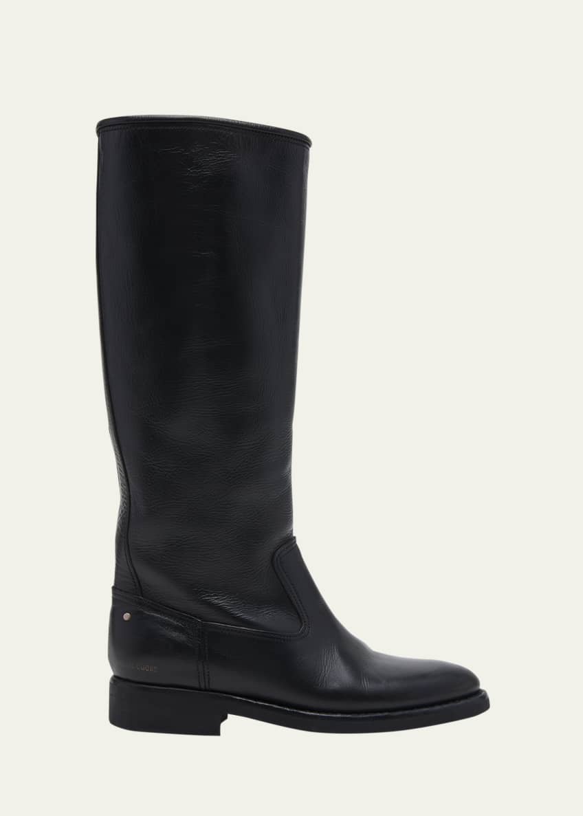 Tall biker boots 2025