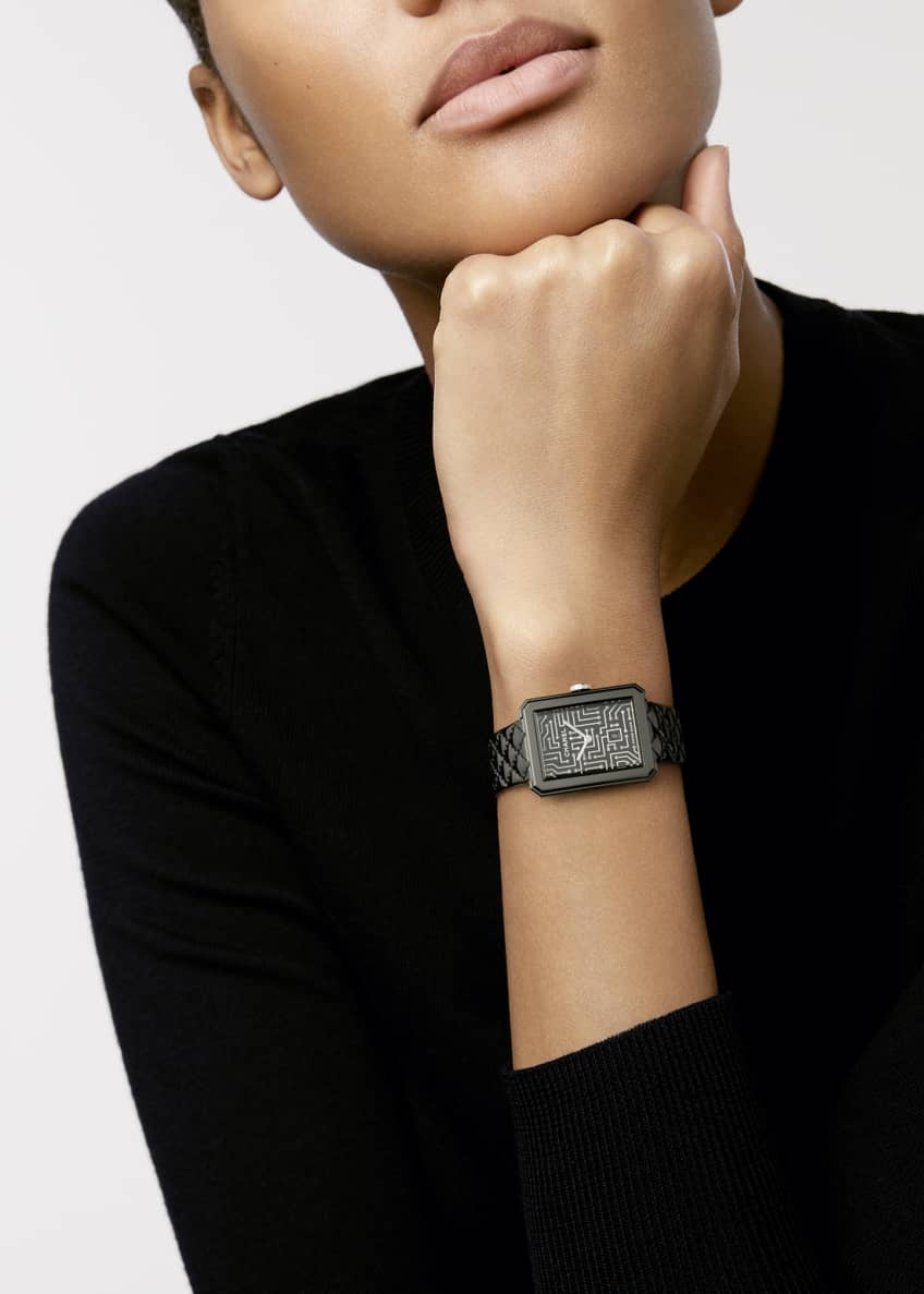 CHANEL BOY·FRIEND CYBERDATA WATCH Bergdorf Goodman