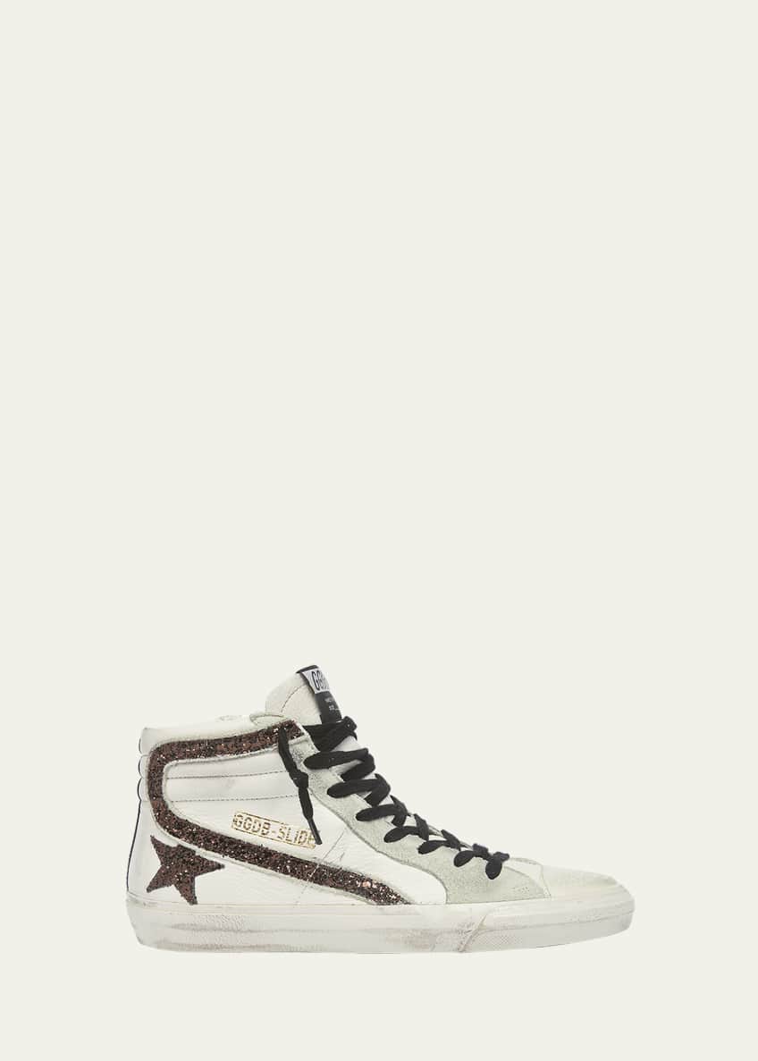 Golden goose hotsell glitter high tops