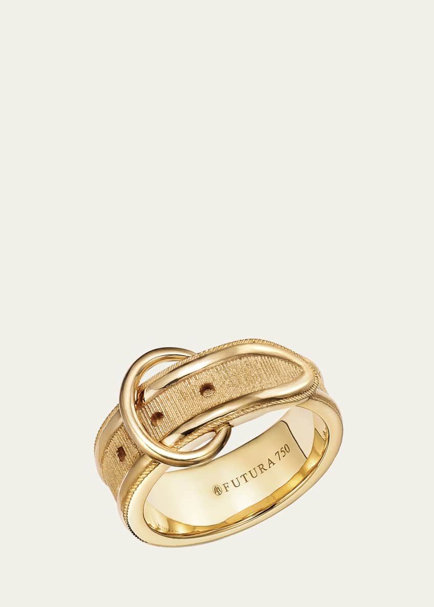 Futura Jewelry Endure Belt Ring, Gold, Women's, 6, Rings
