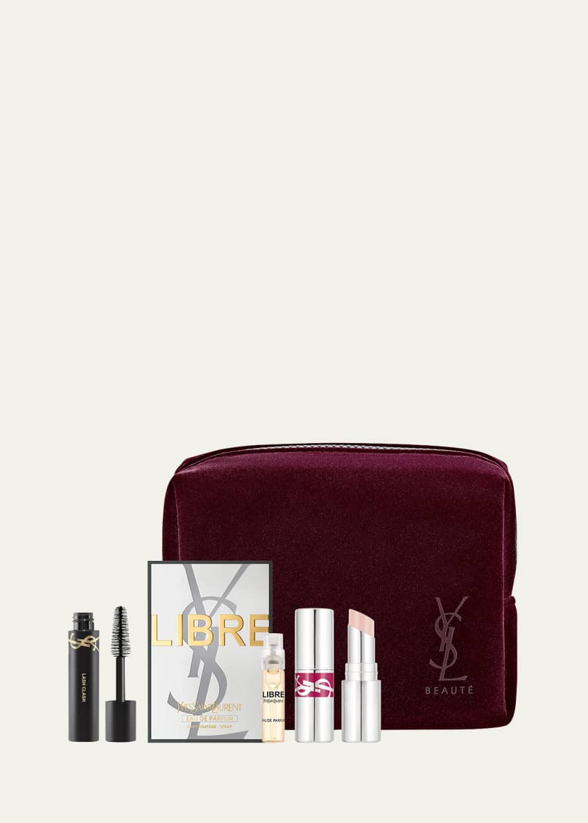 Yves Saint Laurent Beaute 5-Piece Makeup Set and Pouch, Yours with