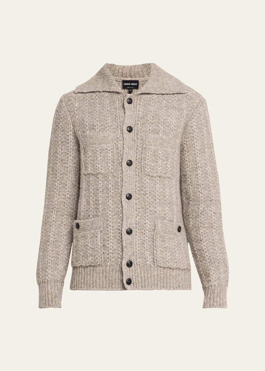 Armani cardigan hot sale