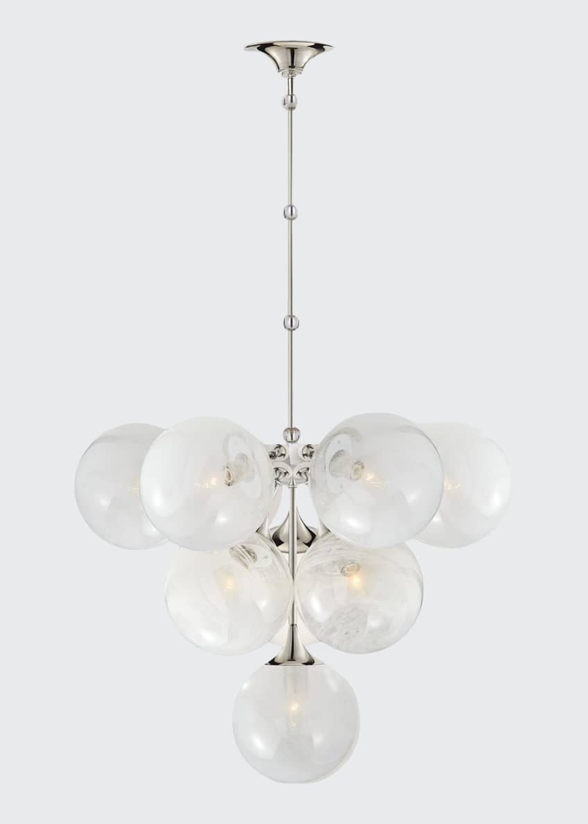 Aerin for Visual Comfort Signature Cristol Tiered Pendant Light ...