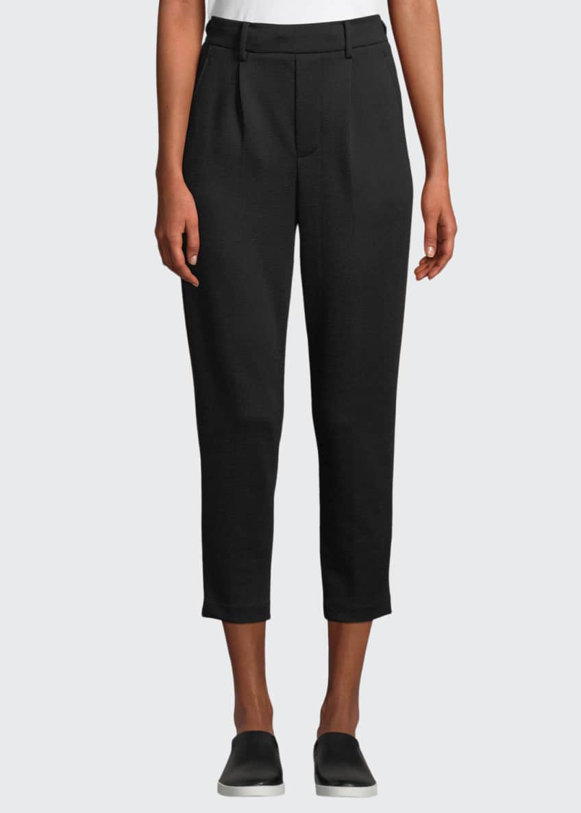 Vince Cozy Pull-On Cropped Wool Pants Image 1 of 5