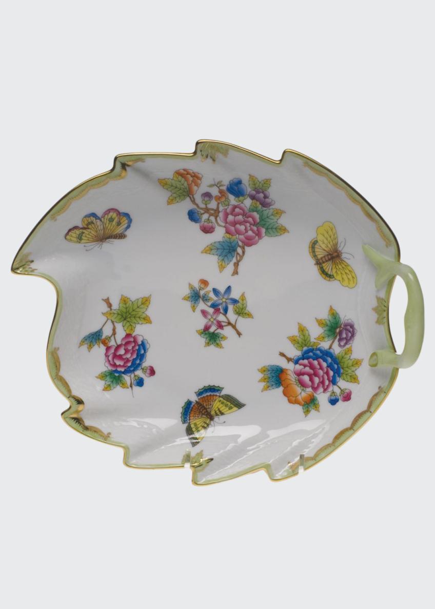 Herend Queen Victoria Leaf Dish Bergdorf Goodman