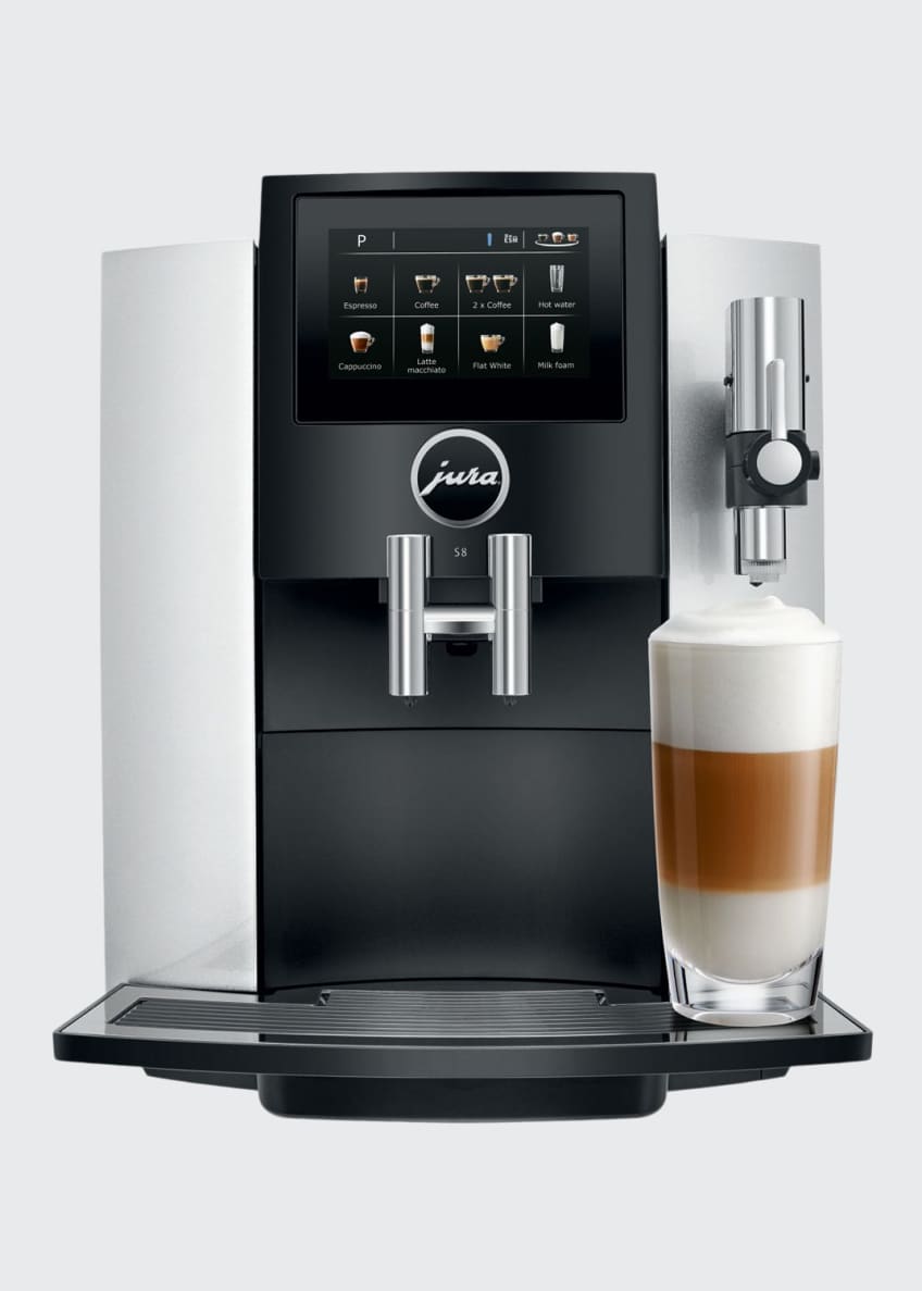 JURA S8 Automatic Coffee Machine Chrome Bergdorf Goodman
