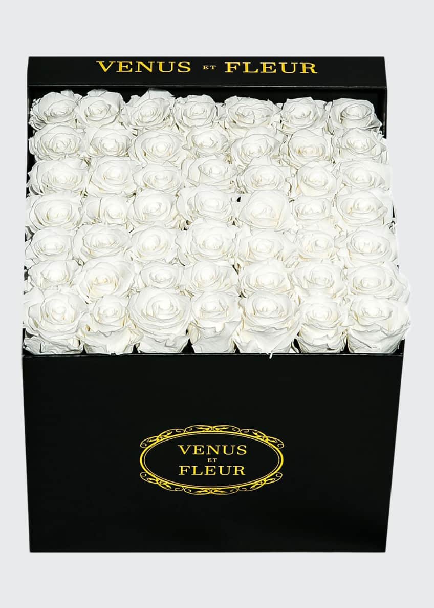 Venus ET Fleur Classic Large Square Rose Box Bergdorf Goodman