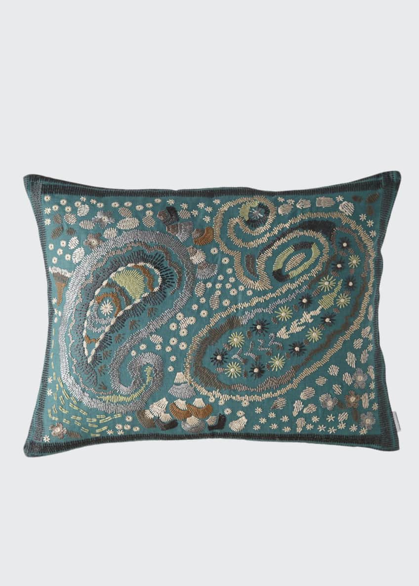 Designers Guild Kiyosumi Celadon Pillow and Matching Items & Matching