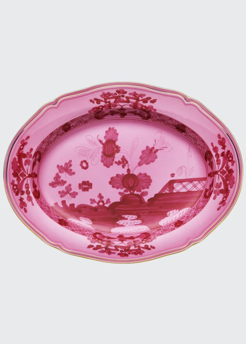 GINORI 1735 Oriente Italiano Oval Platter, Porposa - Bergdorf Goodman
