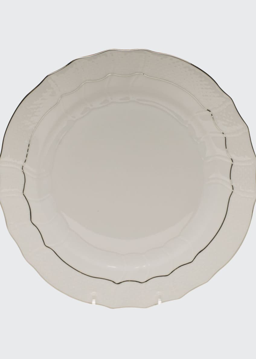 Herend Platinum Edge Dinner Plate Bergdorf Goodman