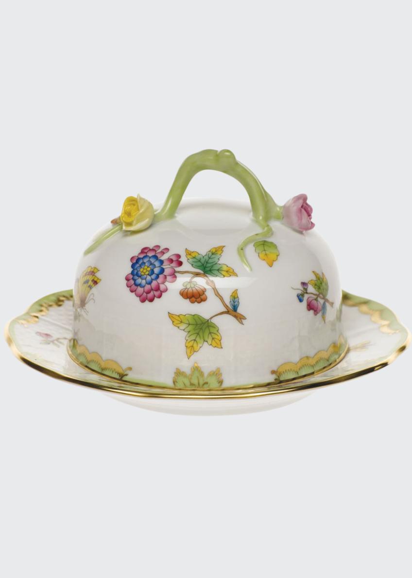 Herend Queen Victoria Covered Butter Dish Bergdorf Goodman