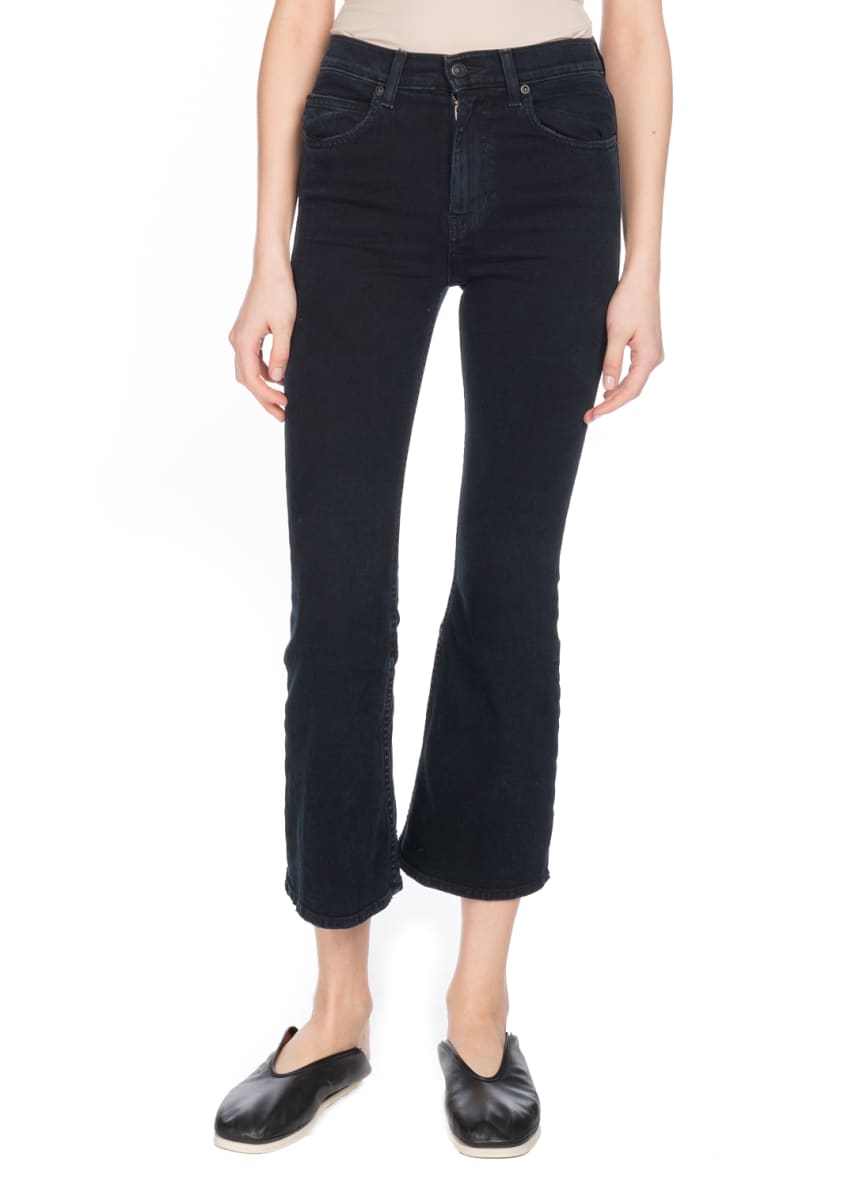 Proenza Schouler Flared Cropped Jeans Image 1 of 2