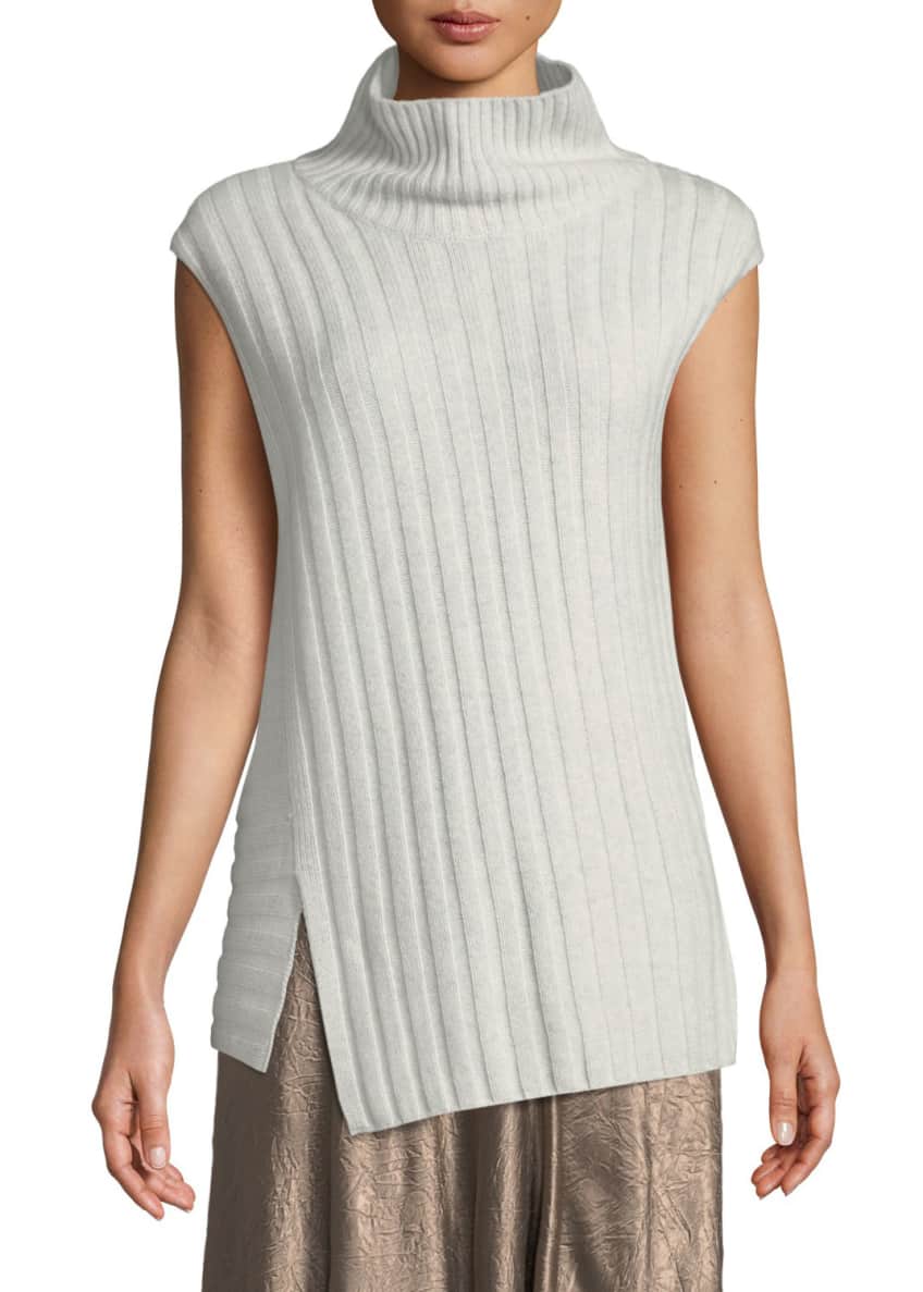 Vince asymmetrical cashmere sweater top