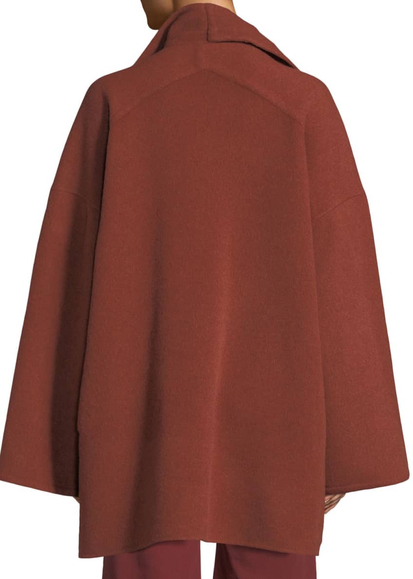 Vince Oversized Wool Blanket Coat and Matching Items Matching