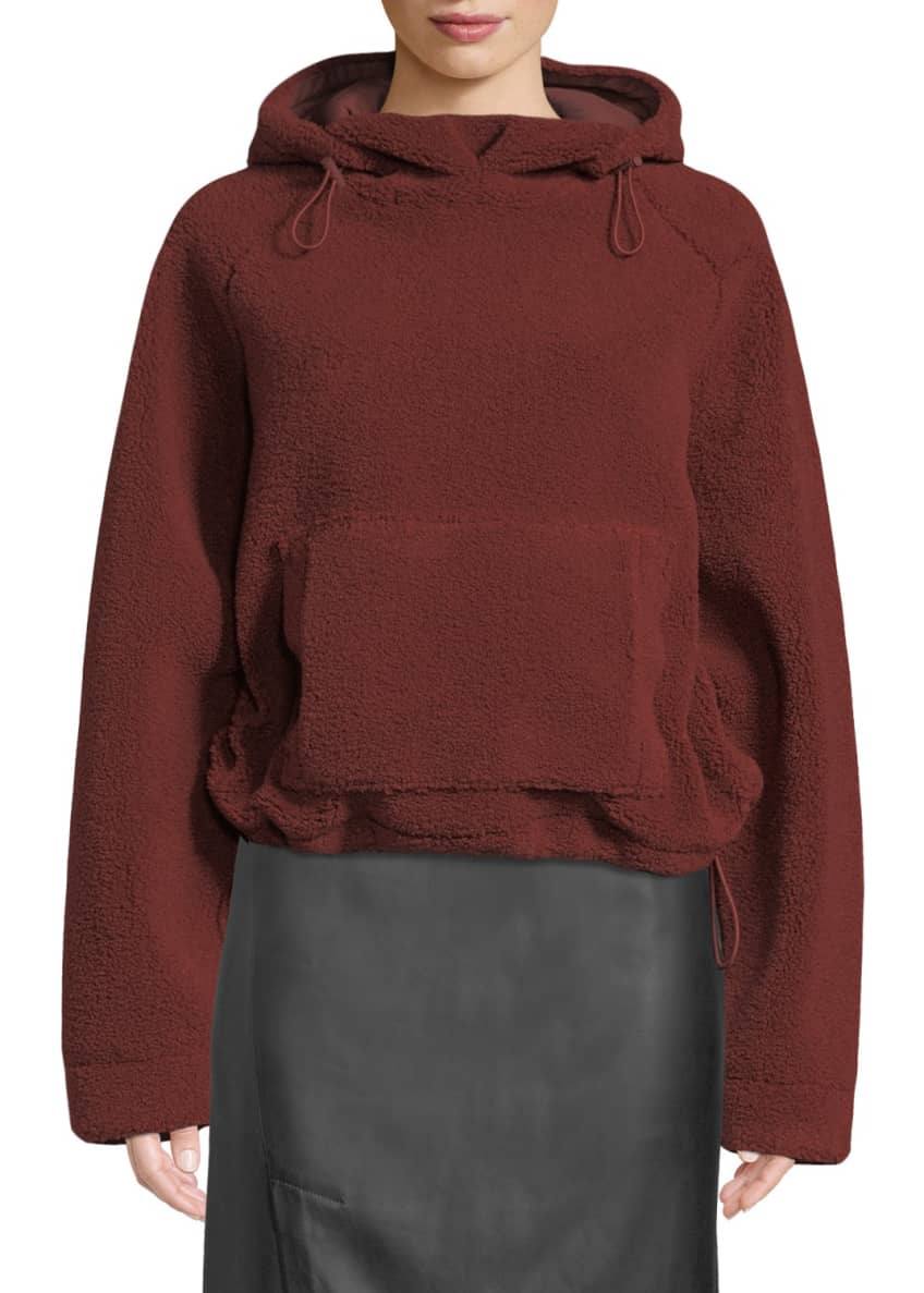 Vince Cozy Drawstring Pullover Hoodie Sweatshirt and Matching