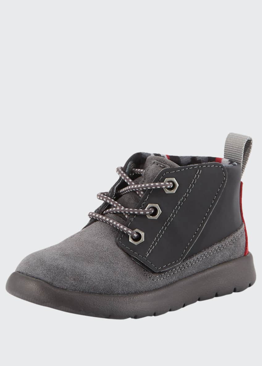UGG Boys Suede Canoe Reflective Boot Toddler and Matching Items Matching Items Bergdorf Goodman