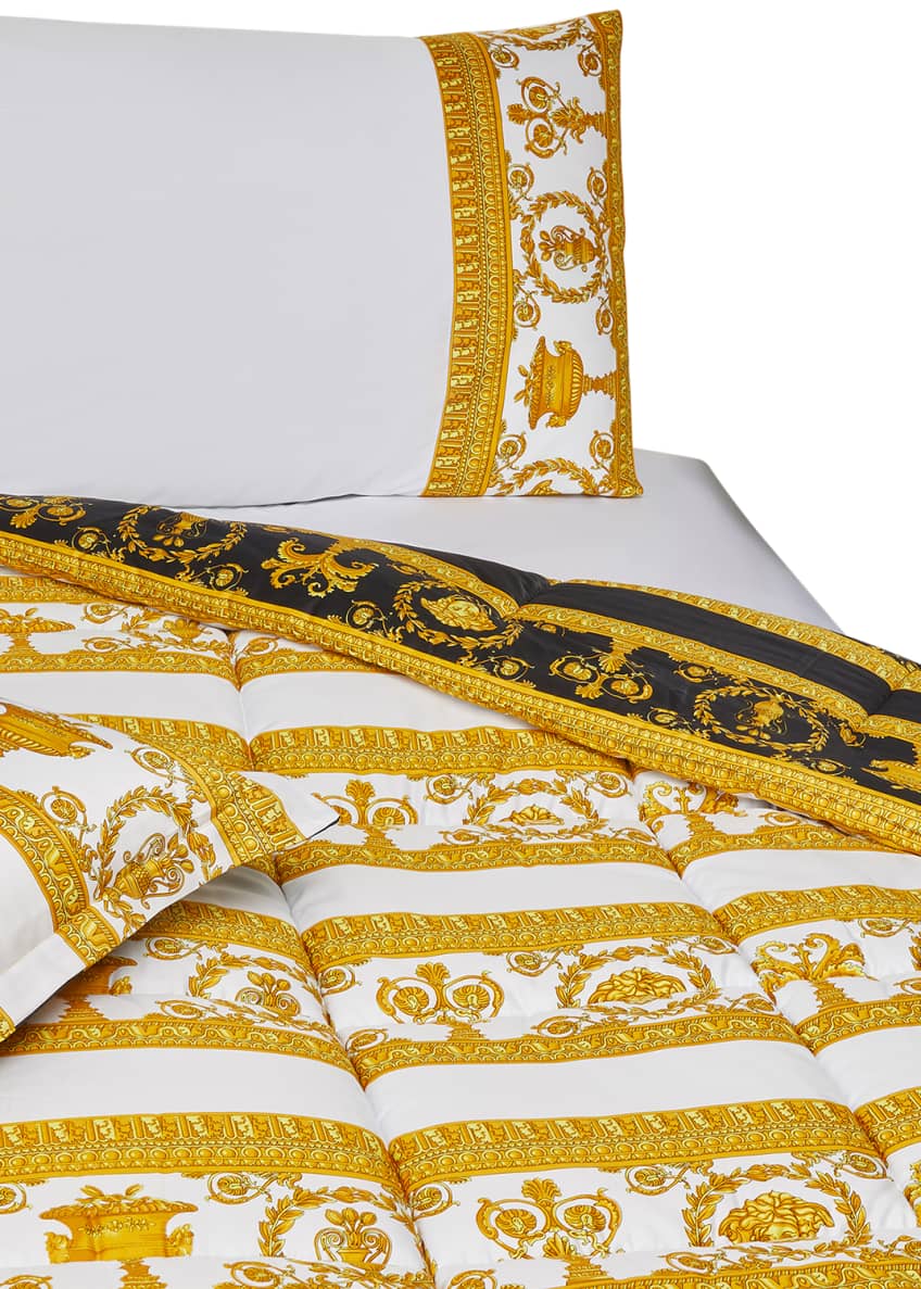 Versace Greek Key Comforter And Matching Items Matching Items
