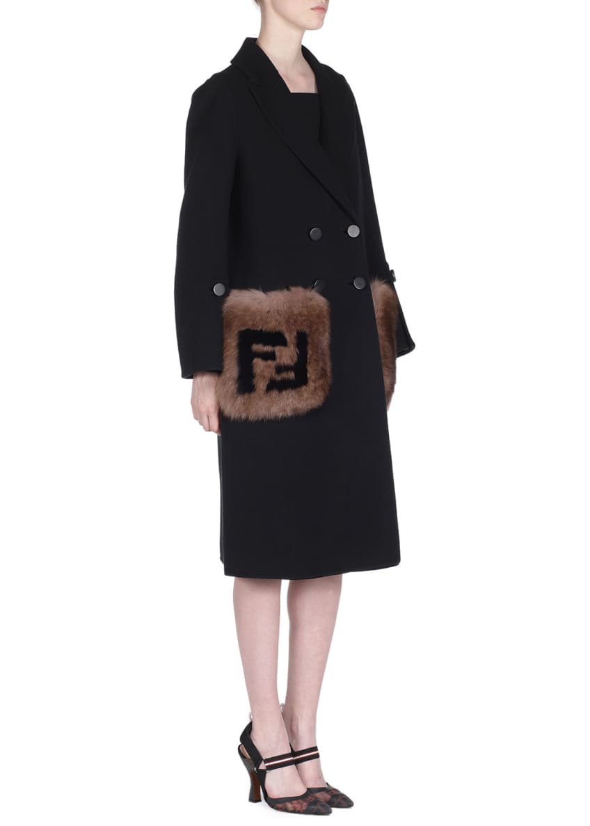 fendi wool coat