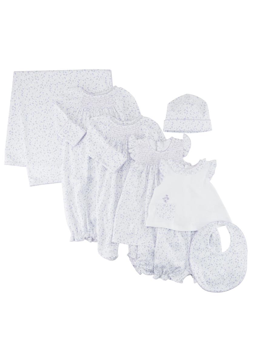 Kissy Kissy Mini Blooms Pima Dress w/ Matching Bloomers, Size 6-24 ...