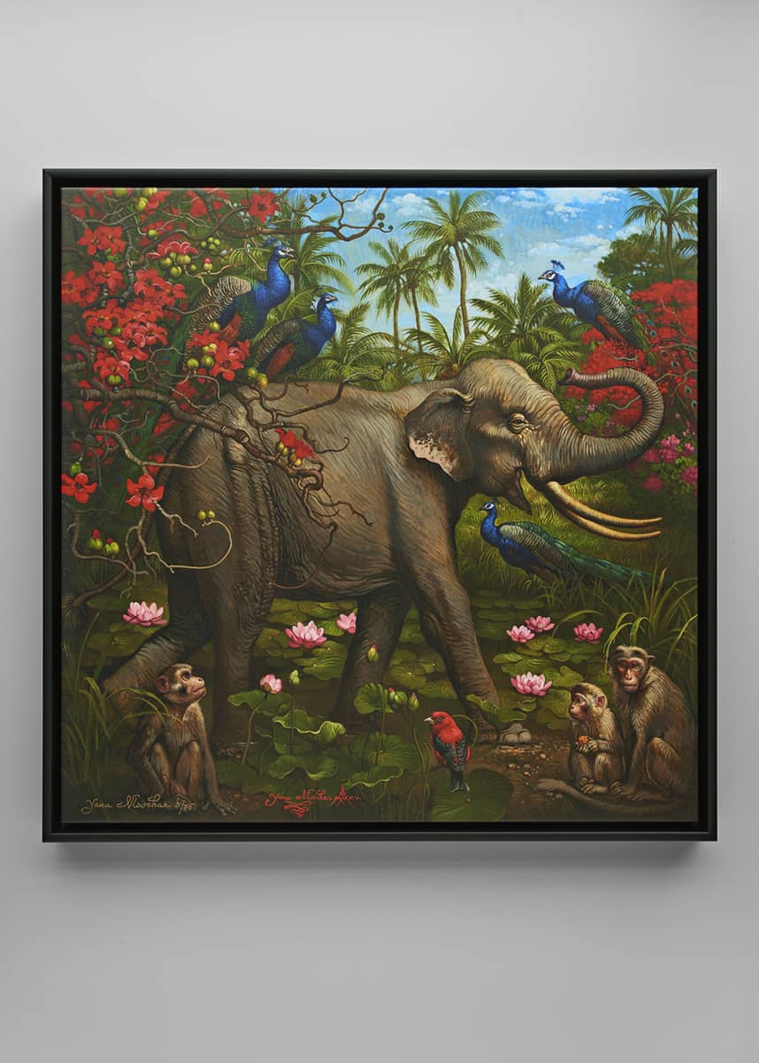 Yana Movchan "Jungle of Happiness" Giclee Art
