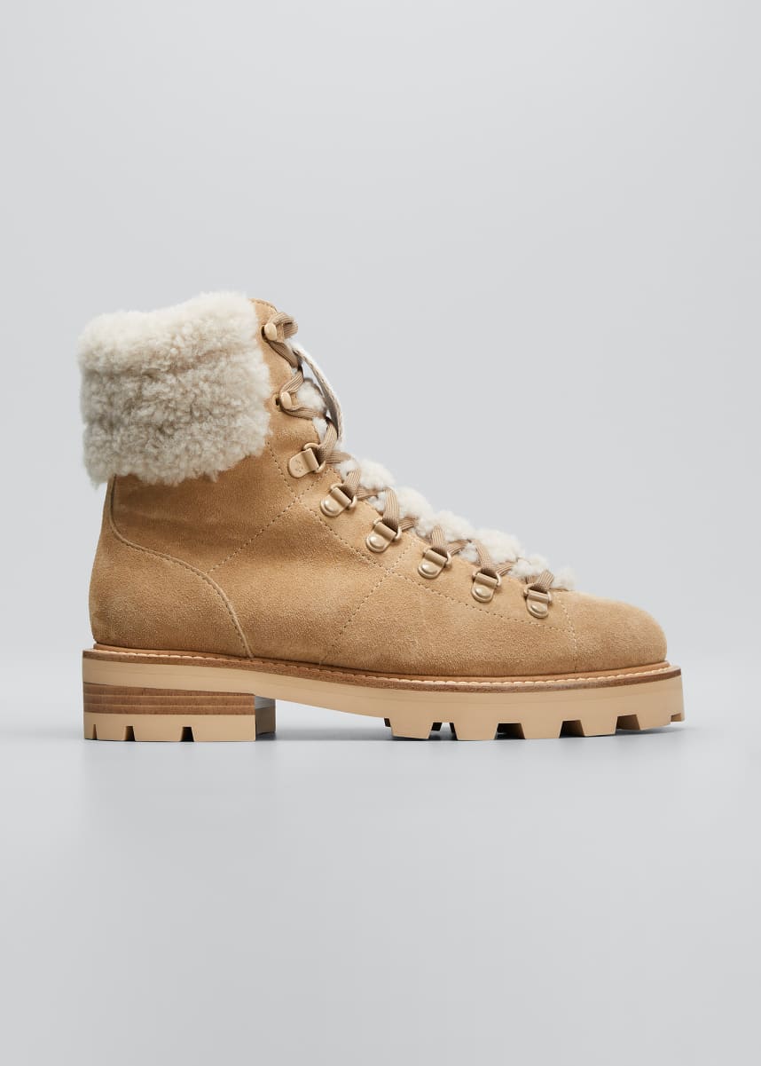 eshe flat shearling