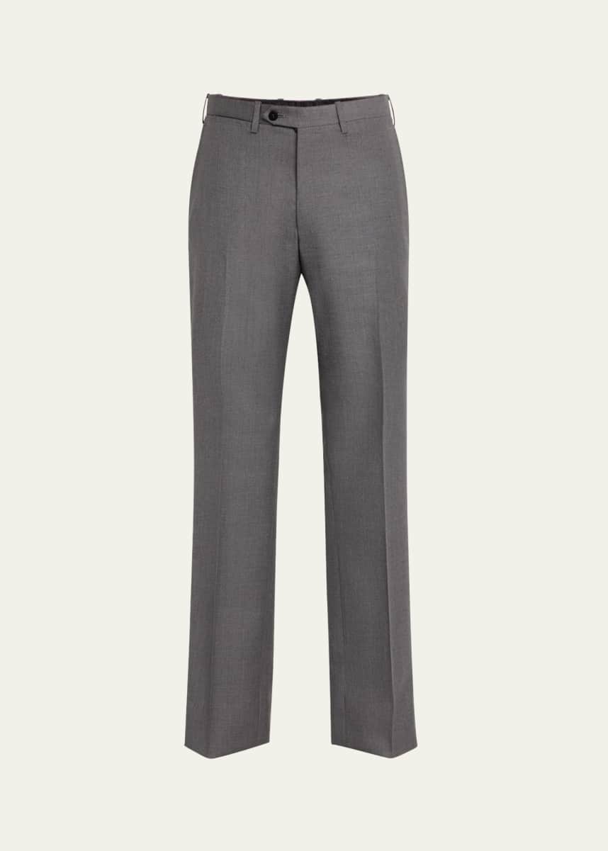 Kiton Men's 15 Micron Wool Trousers