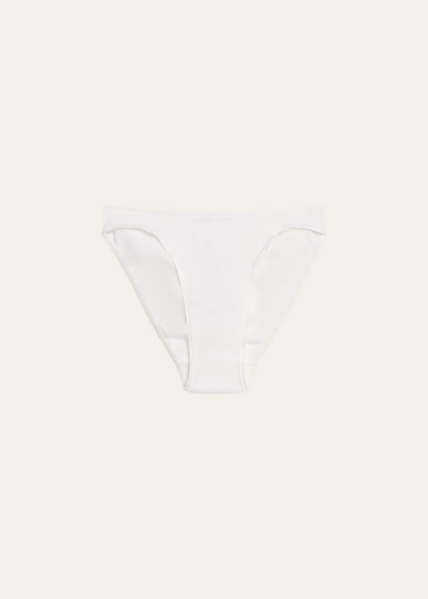 Hanro Seamless High-Cut Cotton Briefs
