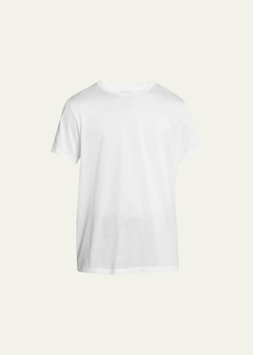 Hanro Men's Cotton Sporty Crewneck T-Shirt