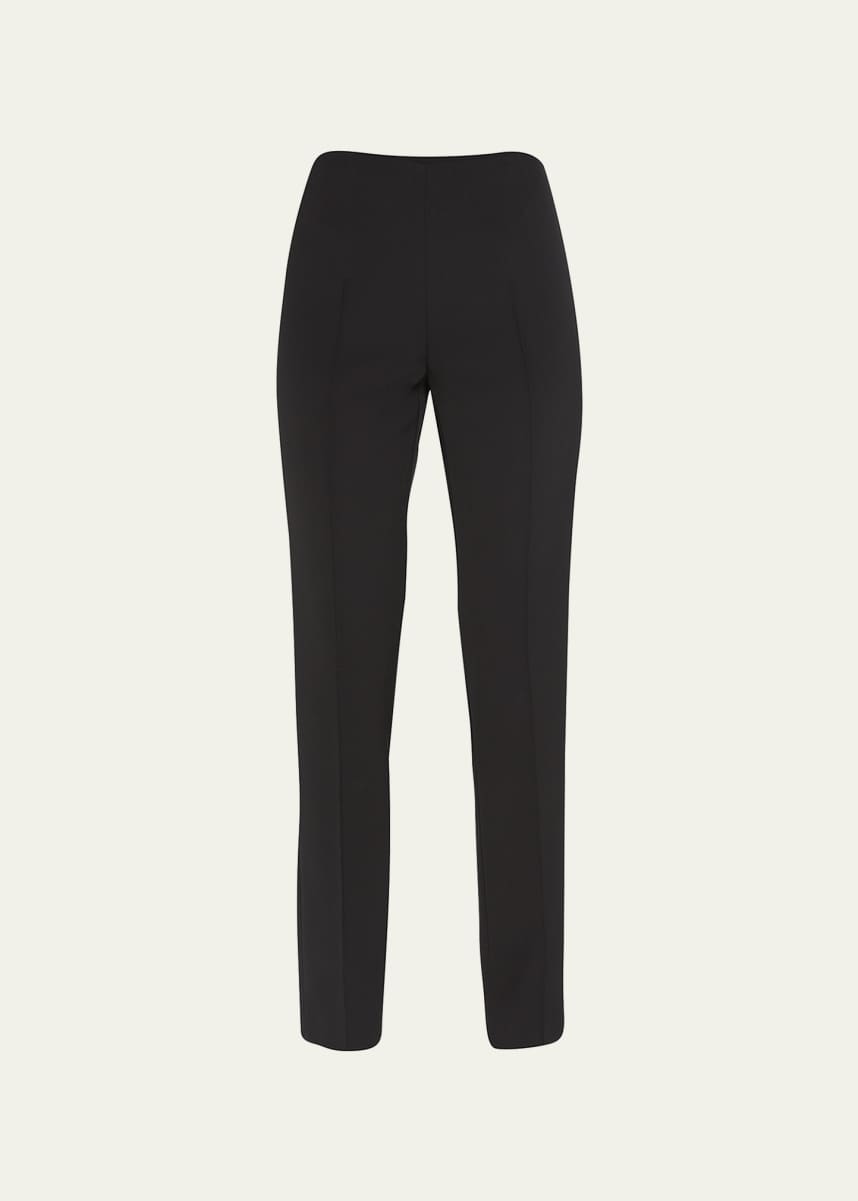 Akris Melissa Silk Marocain Pants