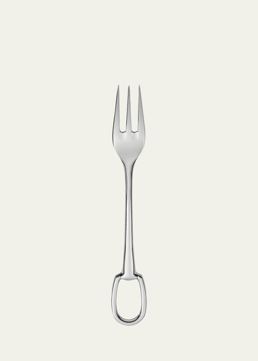 Hermes Attelage Steel Dessert Fork