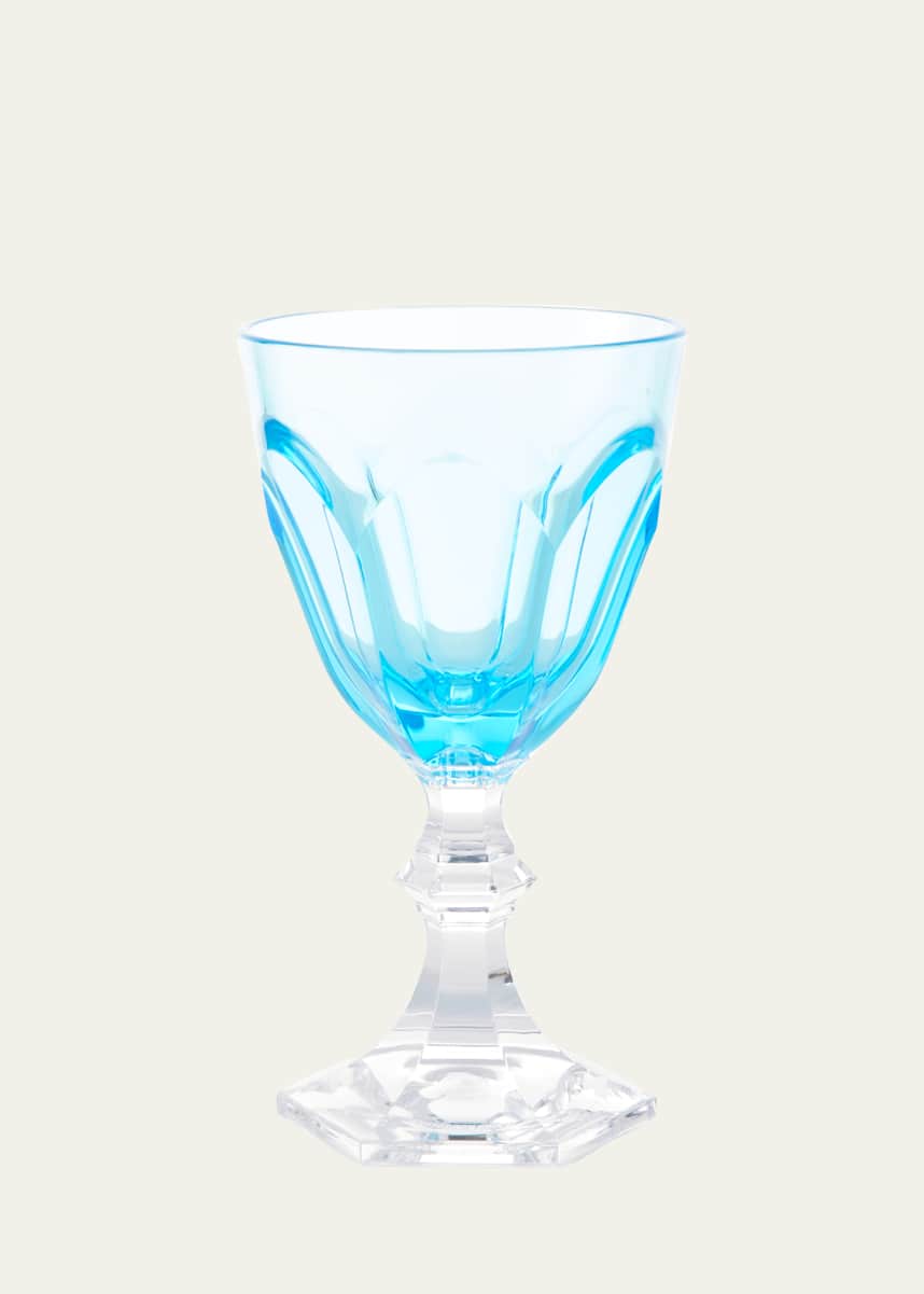 Mario Luca Giusti Turquoise Dolce Vita Wine Goblet