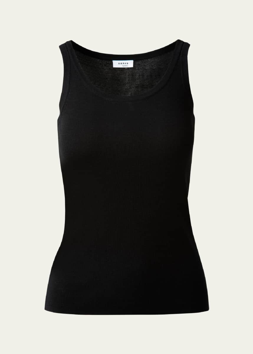 Akris punto Knitted Wool Tank