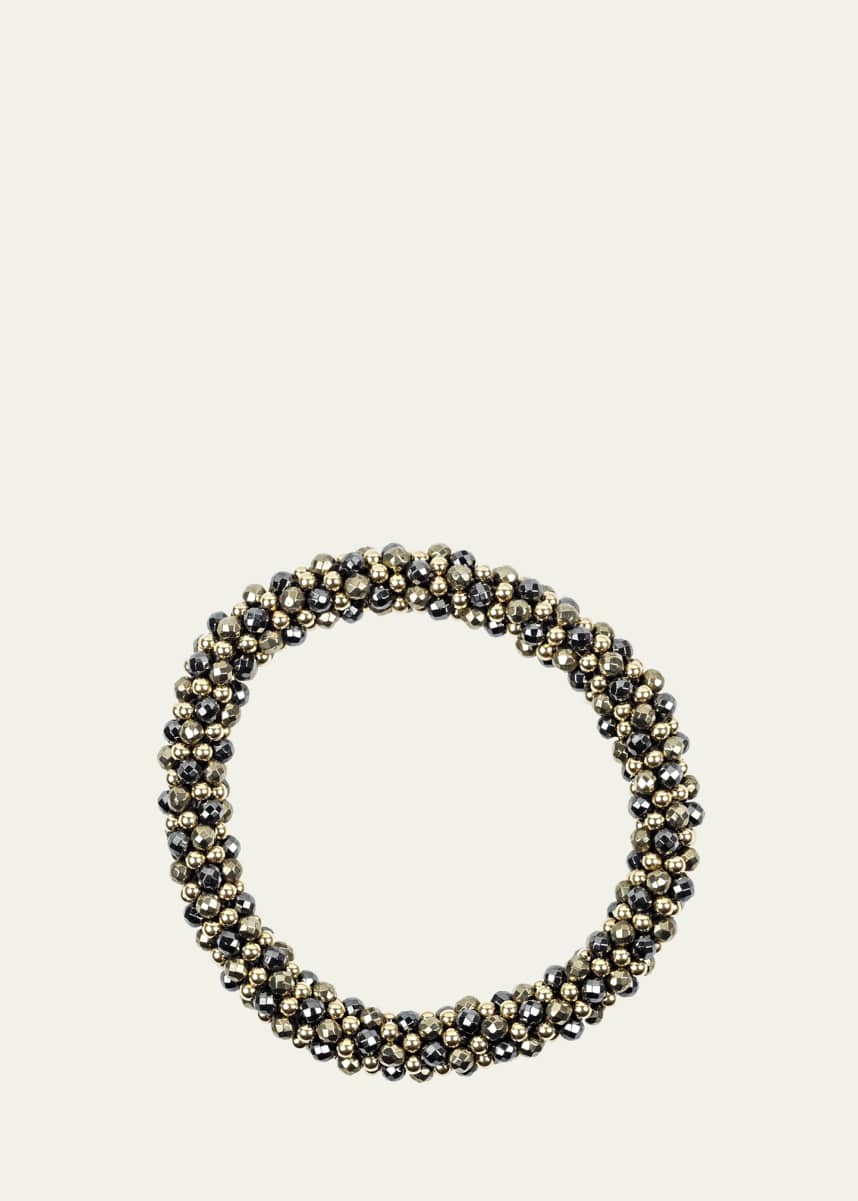 Meredith Frederick 14K Yellow Gold Pyrite Bracelet