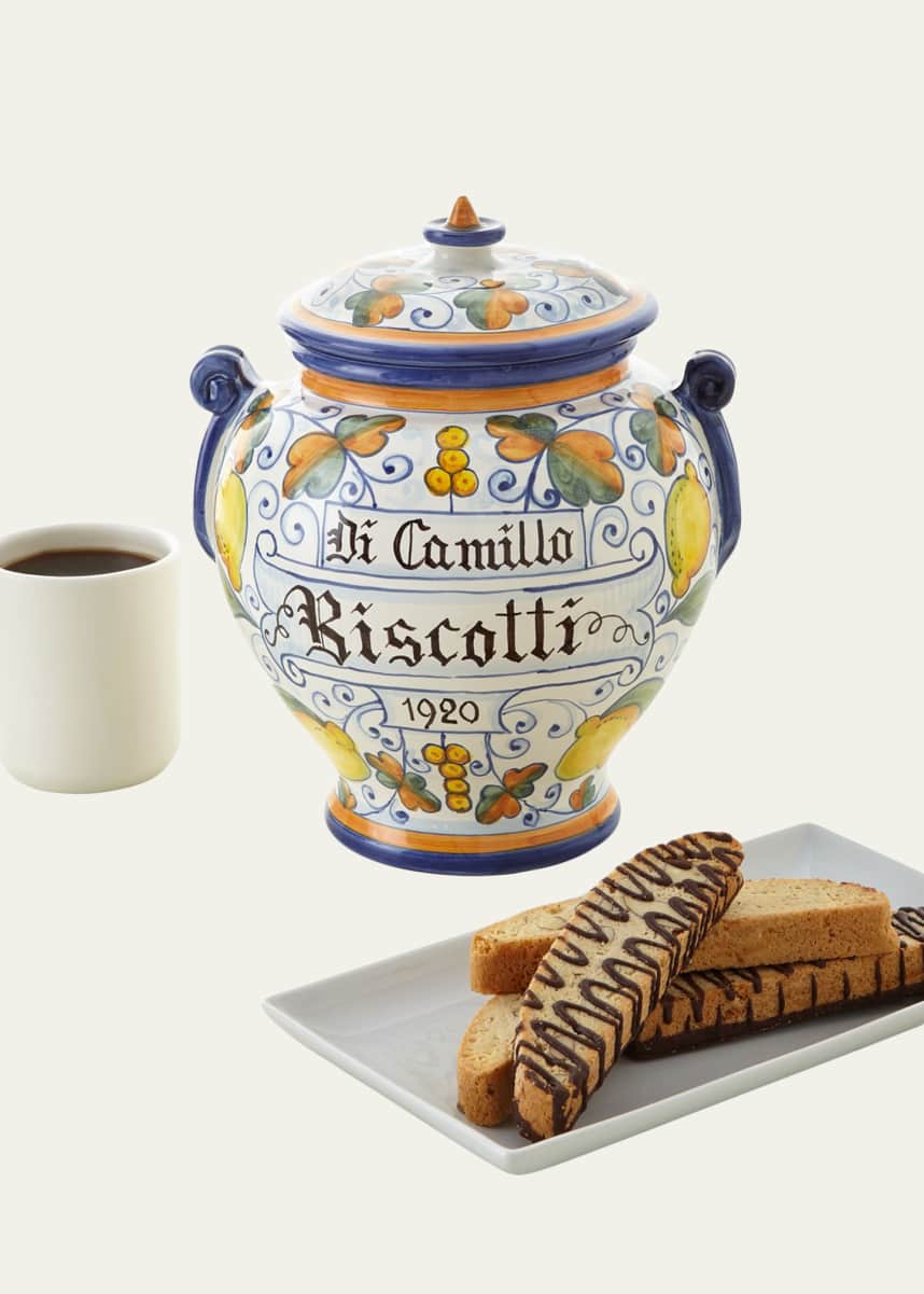 Dicamillo Baking Co Il Limone Montelupo Biscotti Jar