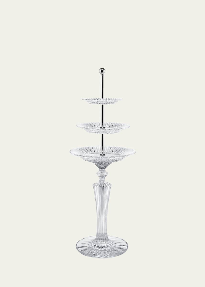 Baccarat Mille Nuits 3-Tier Pastry Stand