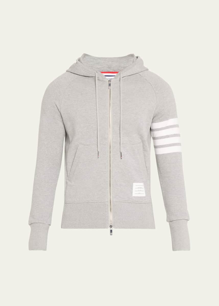 Thom Browne Four-Stripe Hoodie Sweatshirt