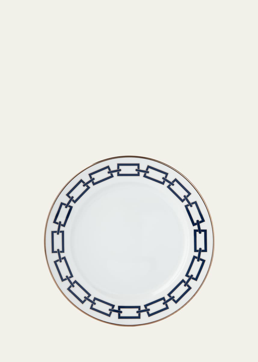 GINORI 1735 Catene Blue Dinner Plate