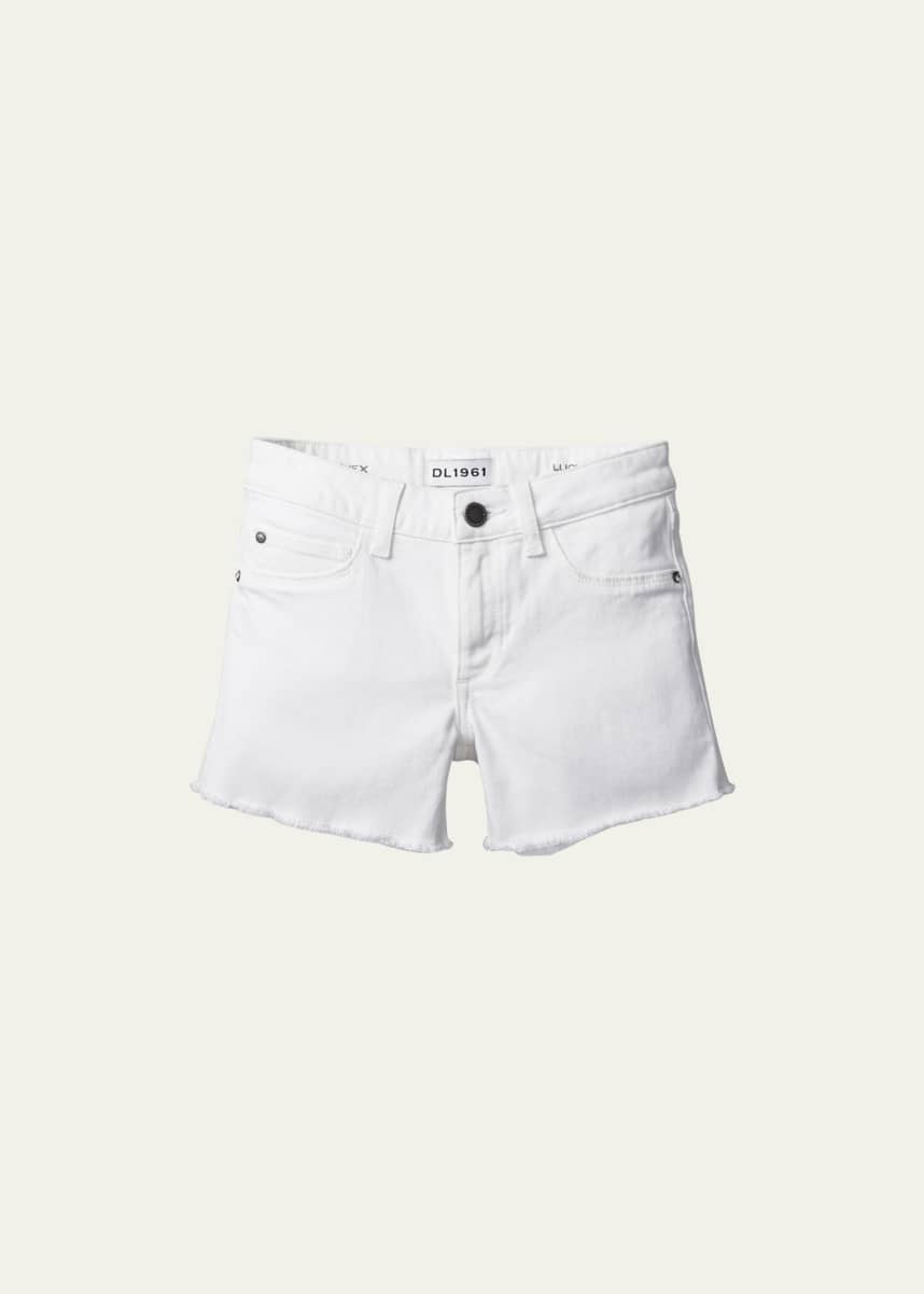DL1961 Girl's Lucy Cut Off Denim Shorts, Size 7-16